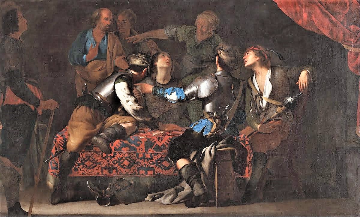 1640 ca Bernardo Cavallino Negazione di San Pietro Capodimonte