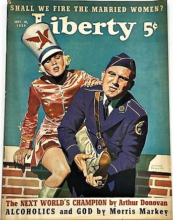 1939 30 septembre Liberty US cover by John Hyde Phillips
