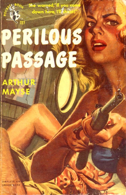 1950 Perilous Passage cover James R. Bingham