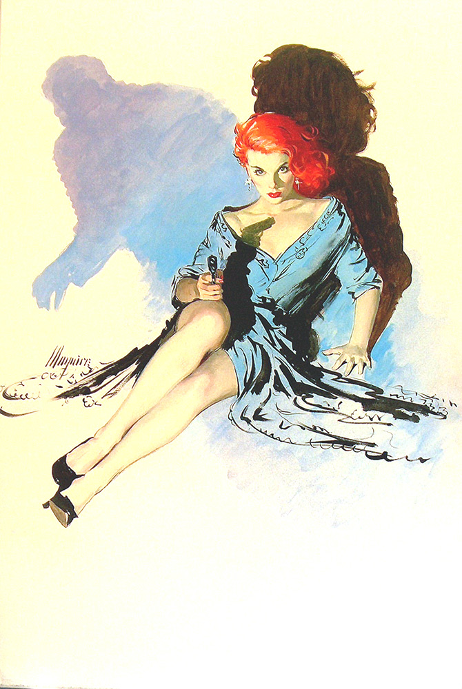 1955 ca robert-maguire Dame in danger