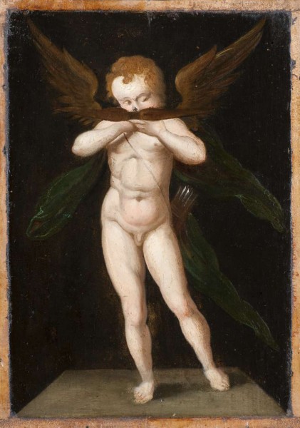 Amor mit Armbrust Nachahmer des Hans Baldung Grien Historisches Museum Frankfurt