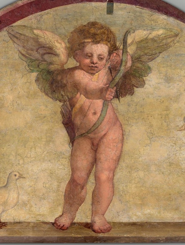 Baldassarre Peruzzi, 1518 Fresques de la Villa Spada (Stati-Mattei) à Rome ERmitage INVERSE