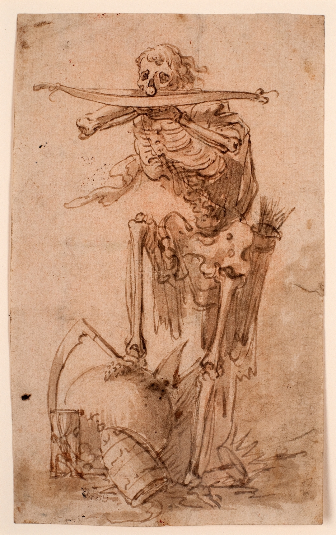 Filippo Napoletano Filippo Liagno, Death with a Crossbow (1600-29)Blanton Museum of Art, the University of Texas at Austin