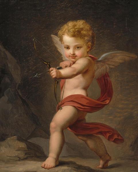 Heinrich Friedrich Fuger (Vienne) av 1818 Amor seinen Bogen spannend