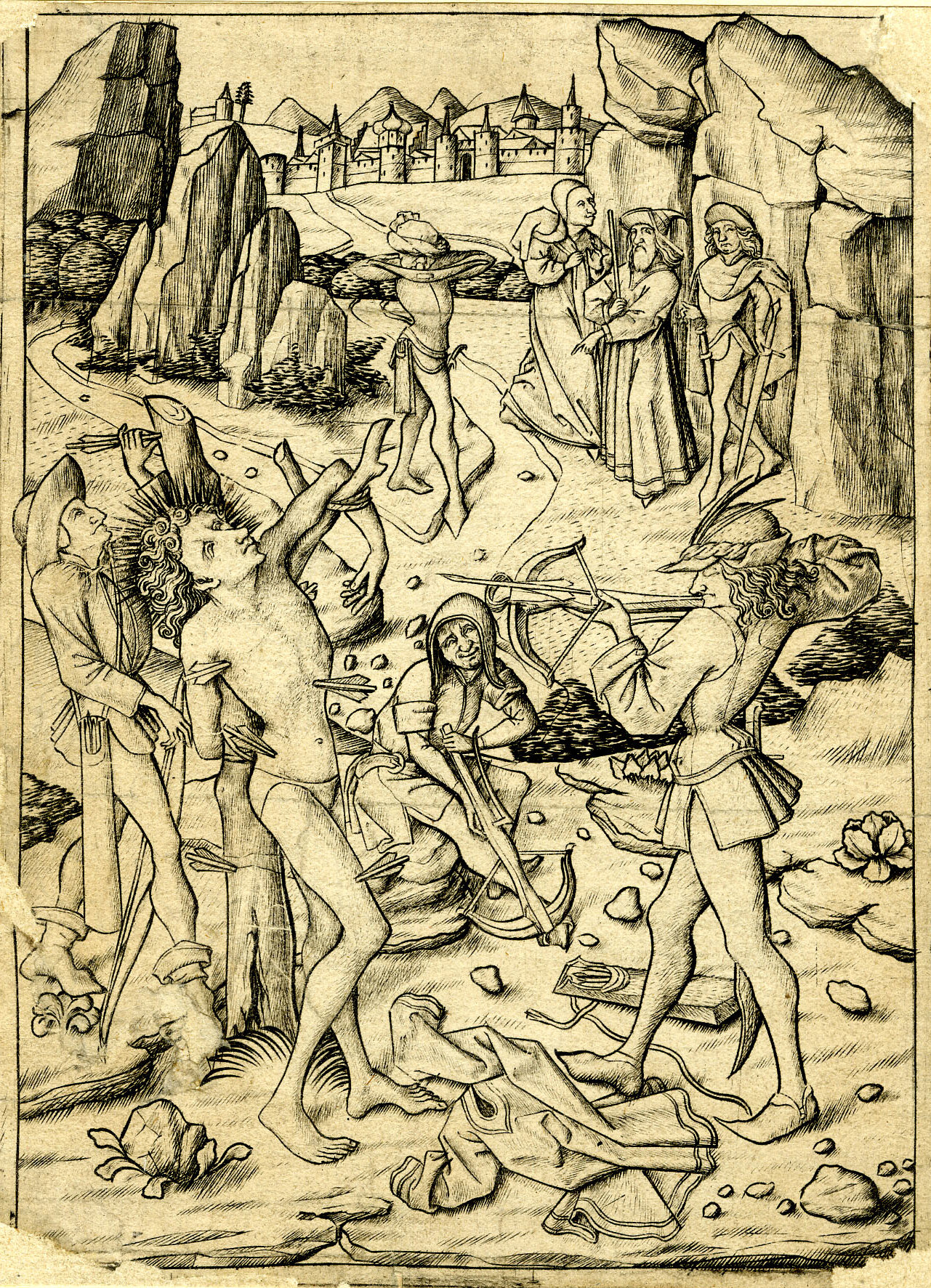 maitre_ES_Martyre de St Sebastien British museum