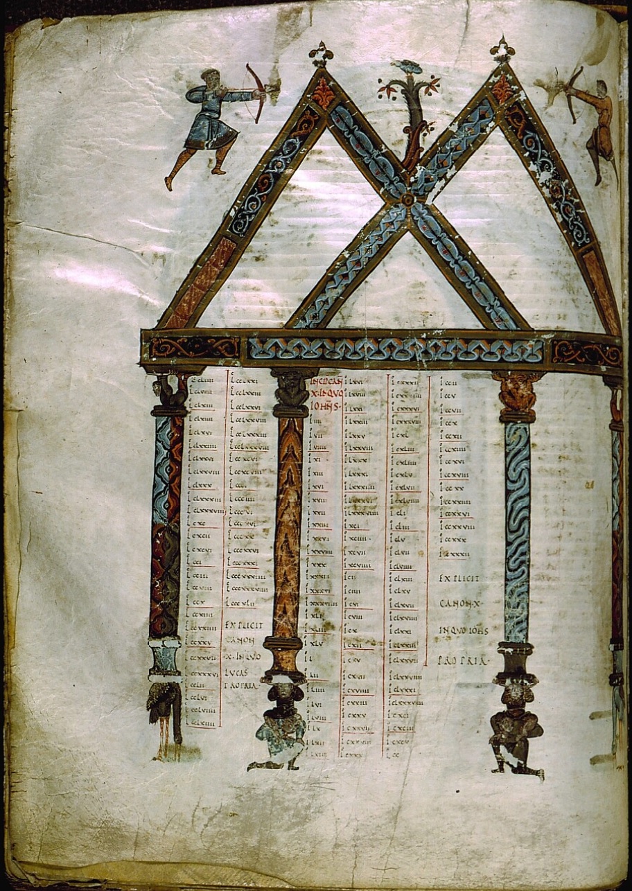1075-1100 Bible de St Aubin d'Angers BM MS 4 fol 207v