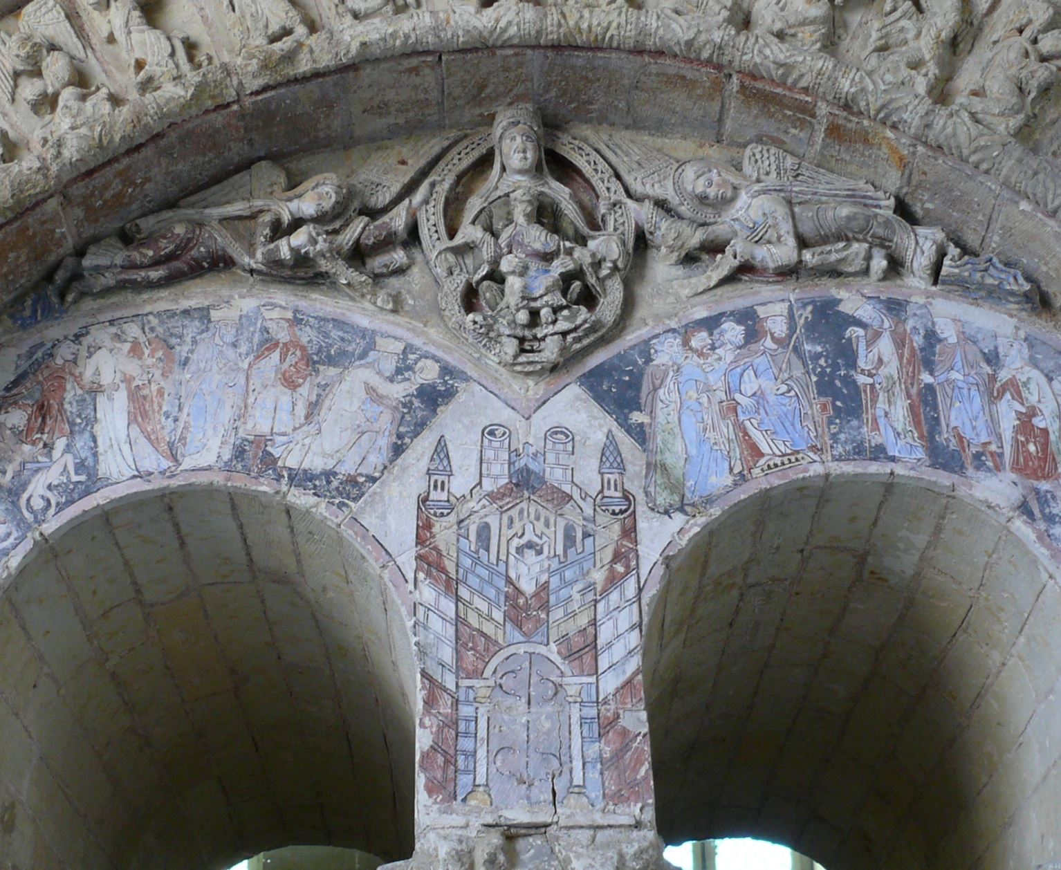 1128-1151 angers_abbaye_saint_aubin cloitre