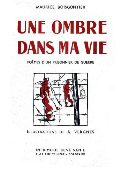 1946 Andre Marie Vergnes Une ombre dans ma vie (Maurice Boisgontier)