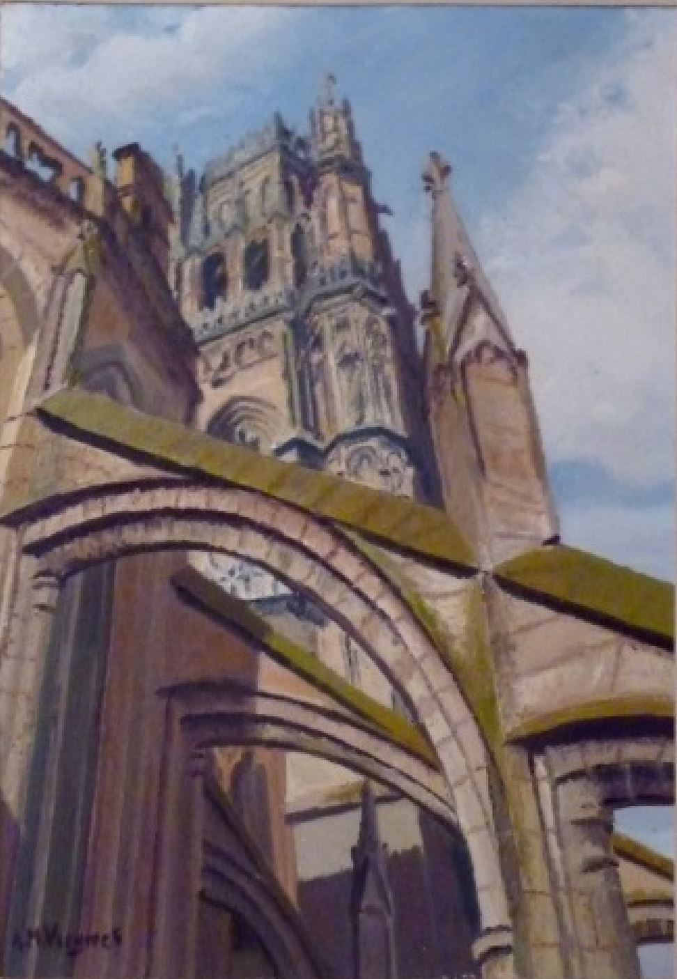 1949 Andre Marie Vergnes Rodez Cathedrale