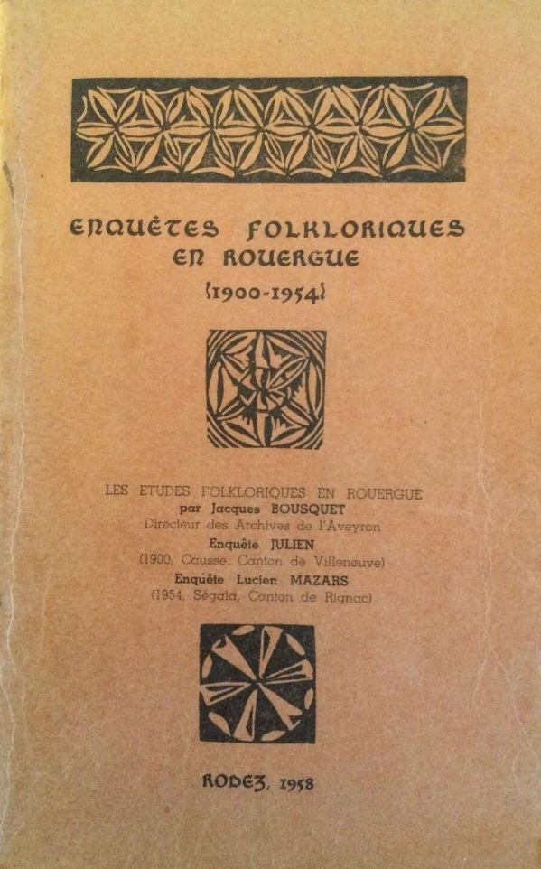 1958 Enquetes en Rouergue