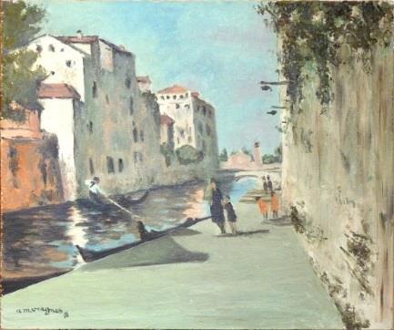 1959 Andre Marie Vergnes Venise oubliee
