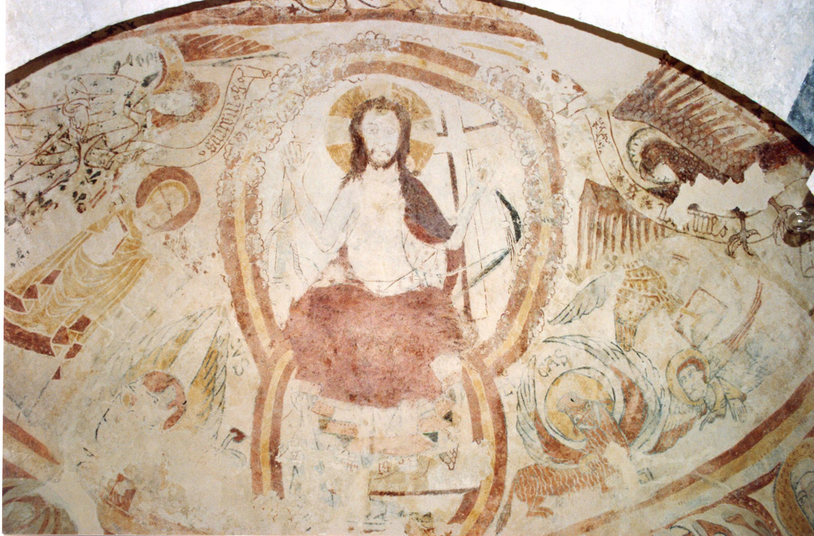 1100 ca Burnand, eglise Saint-Nizier, vue de l’abside