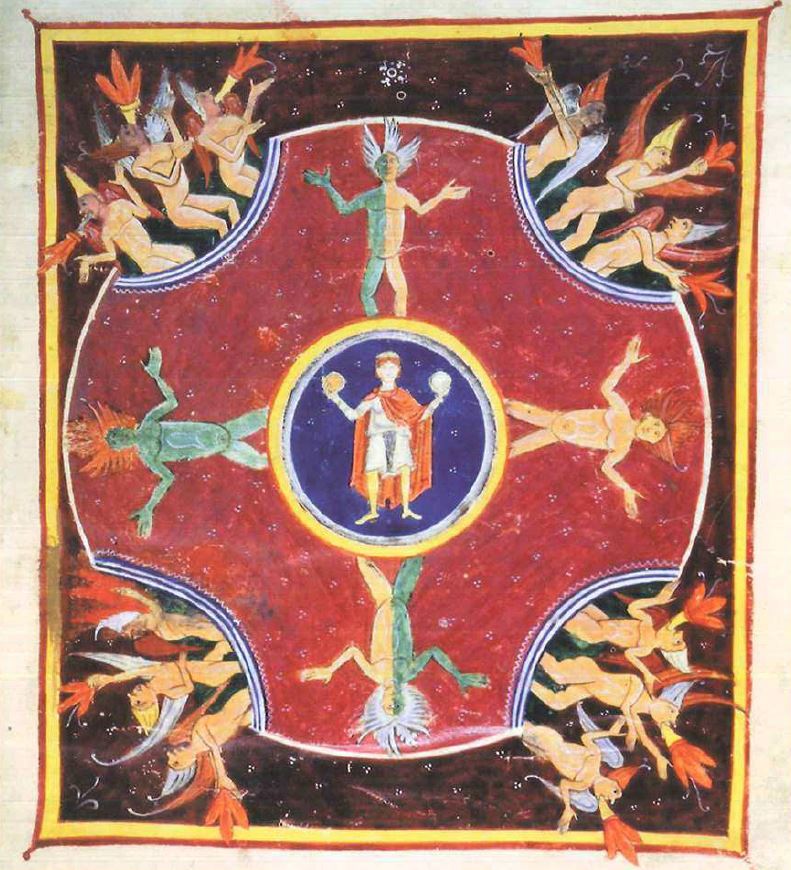 1150-1175 Psautier de San Michele in Marturi Laurenziana Lat Plut 17.3 fol 1r