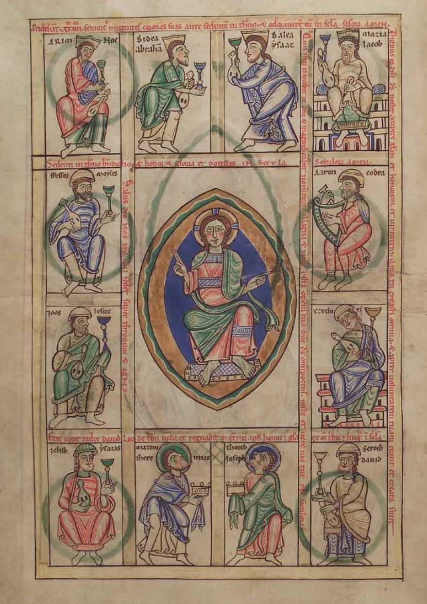 1150-75 Liber floridus Herzog August Bibliothek Cod. Guelf. 1 Gud. lat 2 10v Apocalypse