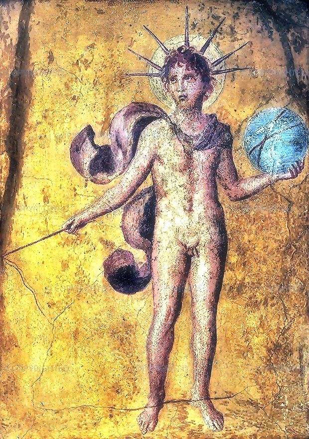 Apollo-Helios casa apolline Pompei Museo nazionale naples