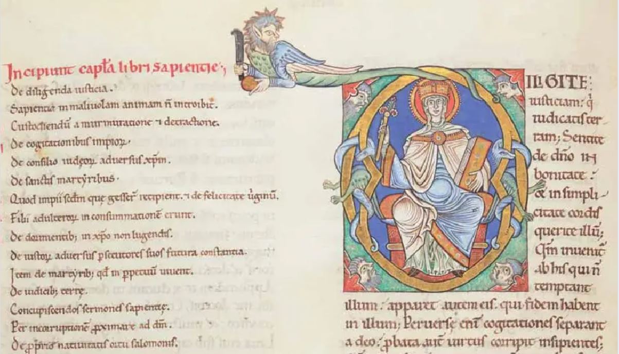 Bible de Chartres 1140-1160 BNF Lat 116 fol 13v