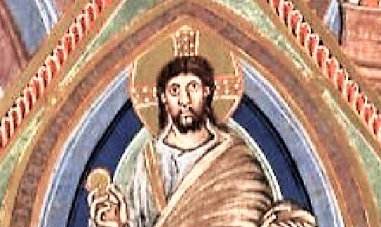 Evangiles de St Emmeran de Ratisbonne, vers 870, CLM 14000, Staatsbibliothek, Munich fols 6v detail