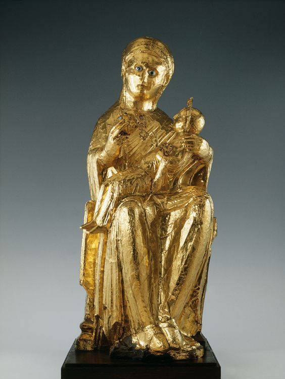 Goldene Madonna. Essener Munster, Essen. um 980