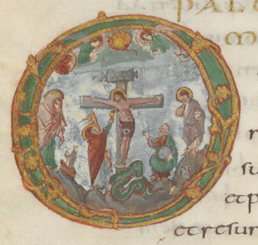 Sacramentaire de Drogon 845-855 MS lat. 9428, fol. 43v