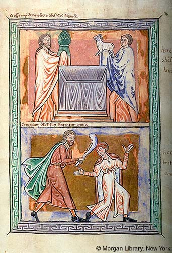 1212-20 Oxford, Morgan MS 43 fol 8r