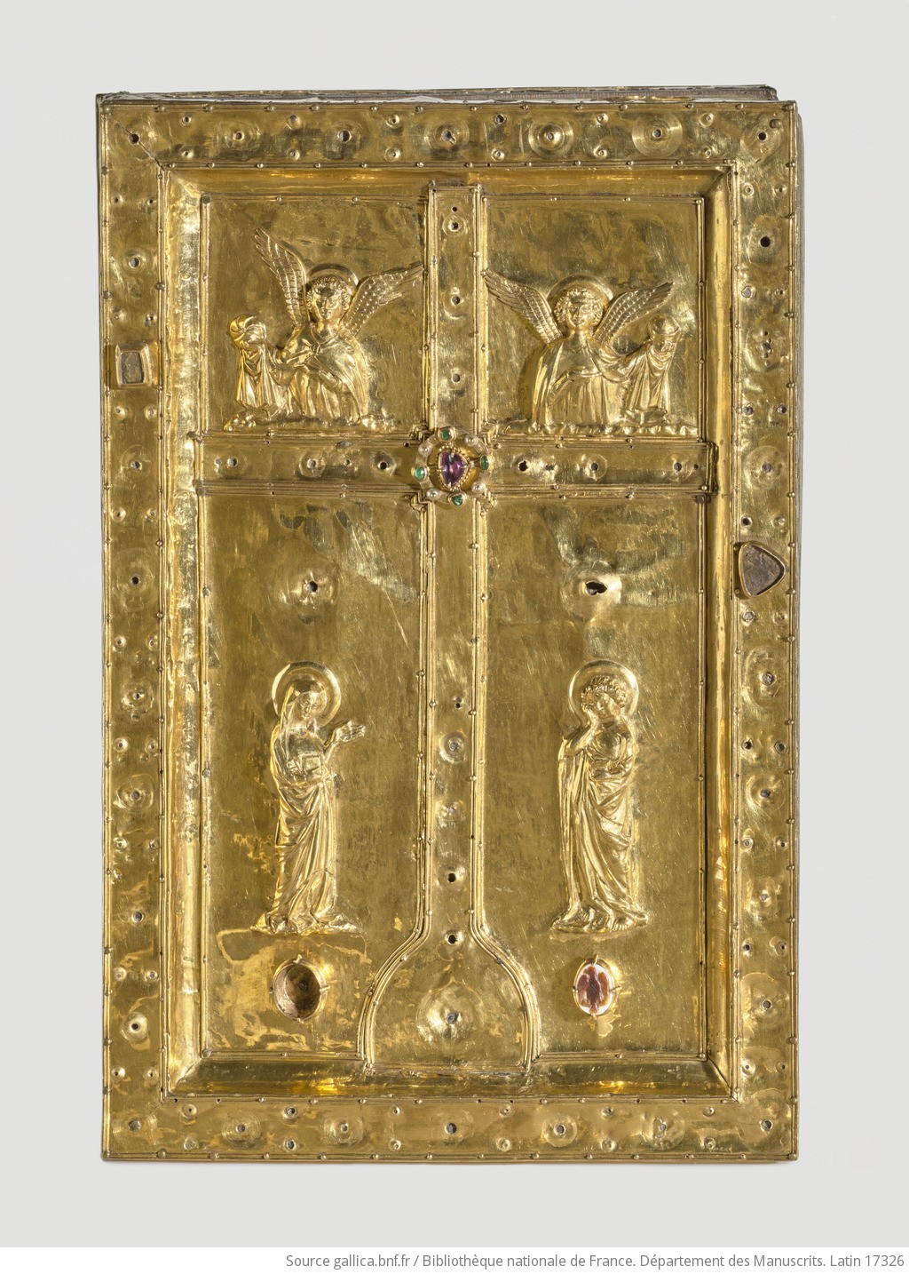 1260-1270 Evangeliarium_dit_Troisième_Evangéliaire_de_ a Sainte Chapelle BNF Latin 17326
