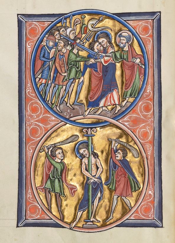 Psautier de Blanche de Castille vers 1220 Arsenal MS 1186 fol 23v