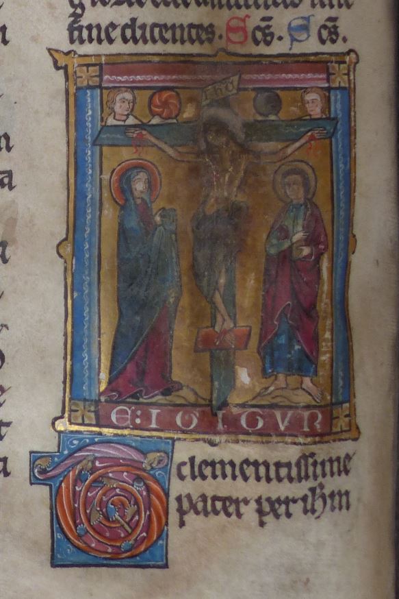 missel de la cathedrale d’Arras, 1235 ca Arras BM ms 334 (963)_f. 30v detail