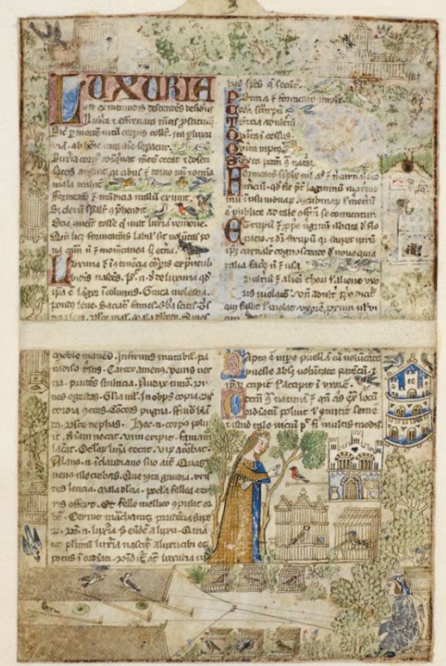 1330-40 Cocharelli codex BL Add MS 27695 fol 15v
