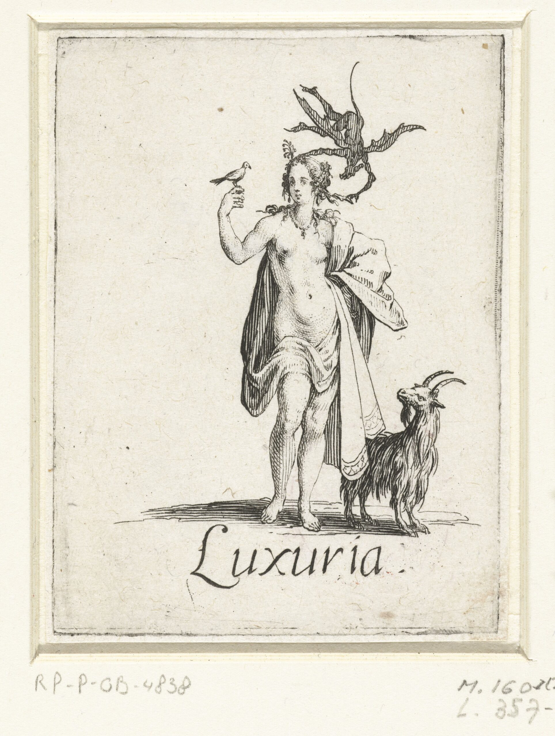 Luxuria 1618-25. Jacques Callot Rijksmuseum