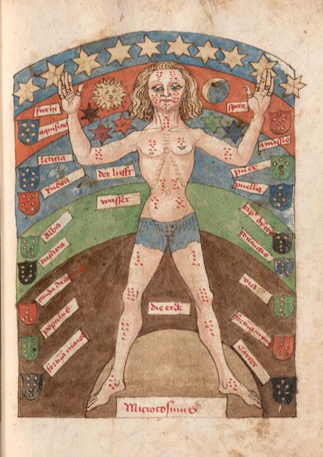 1450 ca Traite astrologie et medecine UB Tubingen MD 2 fol 35r