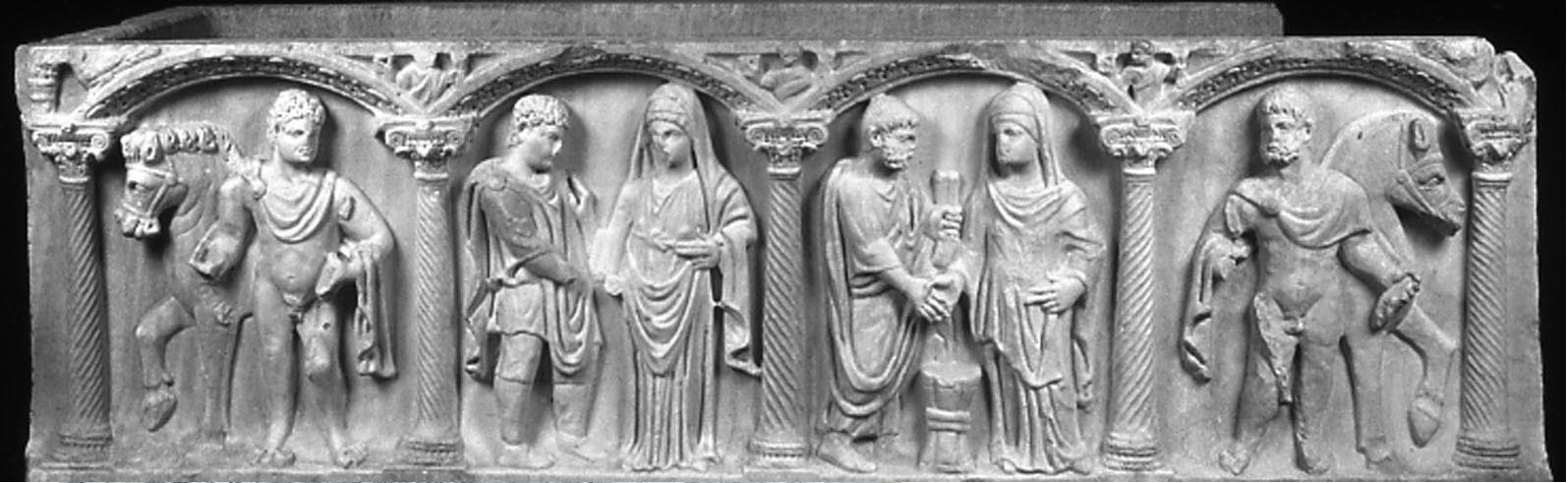 Arles Sarcophage des Dioscures