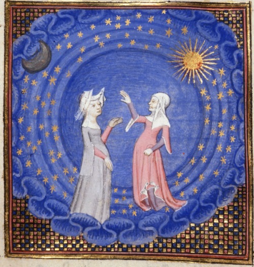 Christine and the Sybil France (Paris), c. 1410-1414, Harley MS 4431, f. 189v