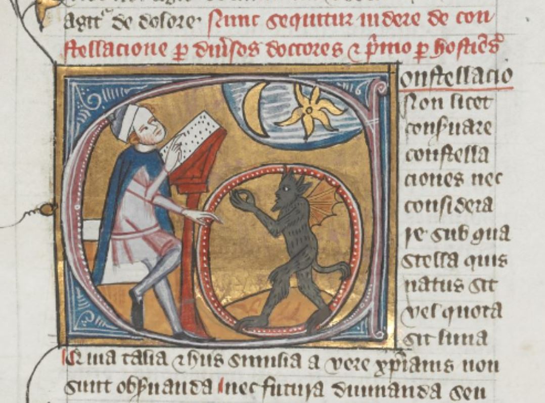 Constellacio London, British Library, MS Royal 6 E VI, f. 396v, London, c. 1360-1375