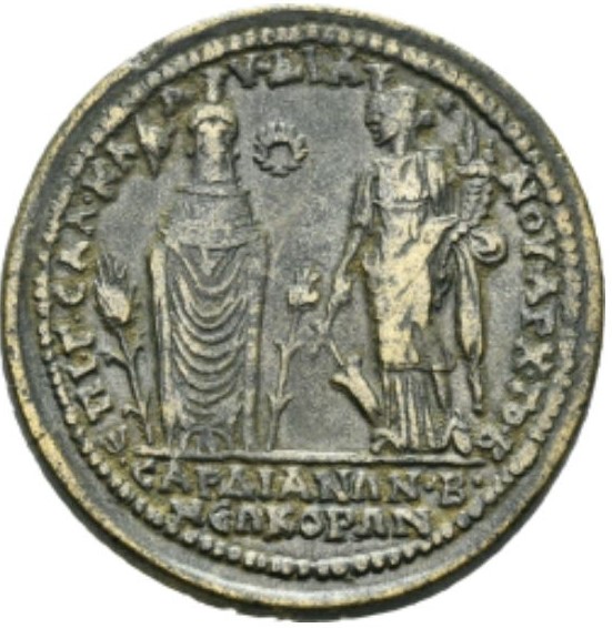 CroissantEtoile Artemis Anaitis Elagabalus Sardes Lydie Artemis Kore Tyche RPC VI, 4478