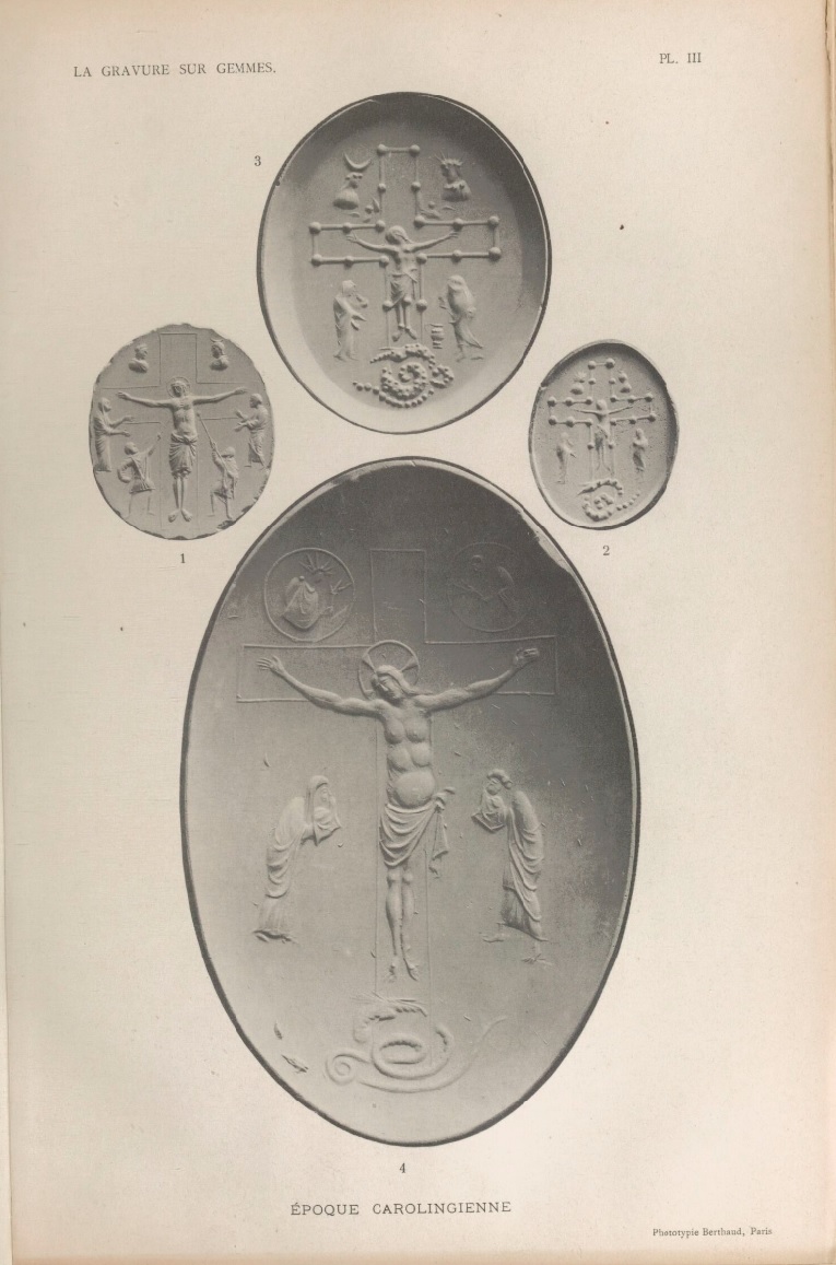 E. Babelon, Histoire de la gravure sur gemmes en France planche III gallica
