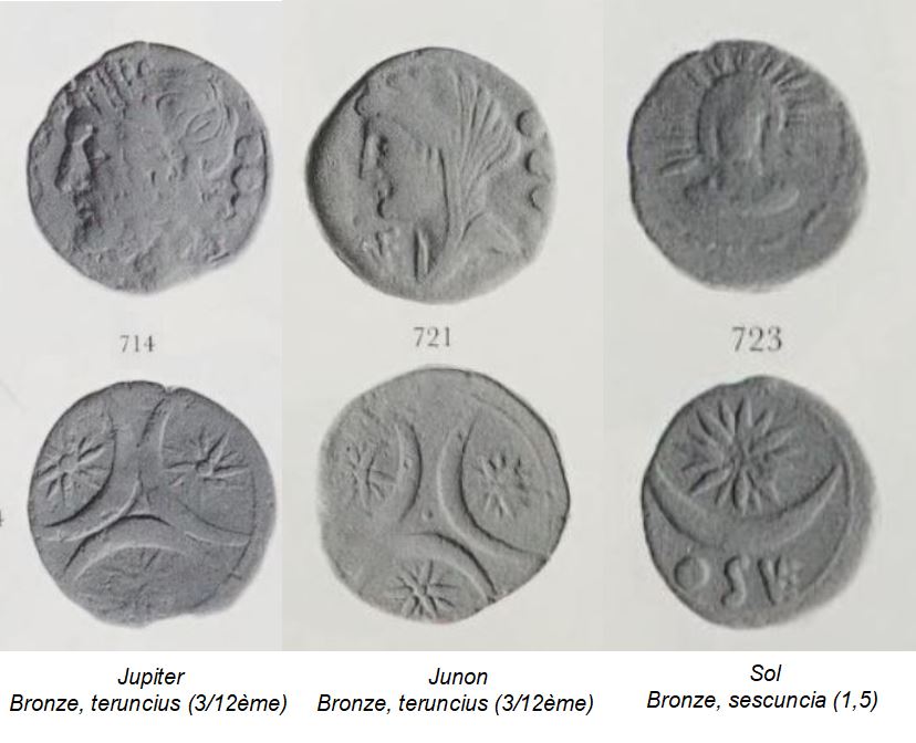 EtoileDansCroissant Historia numorum Italy 721 Venusia 210-200 BC