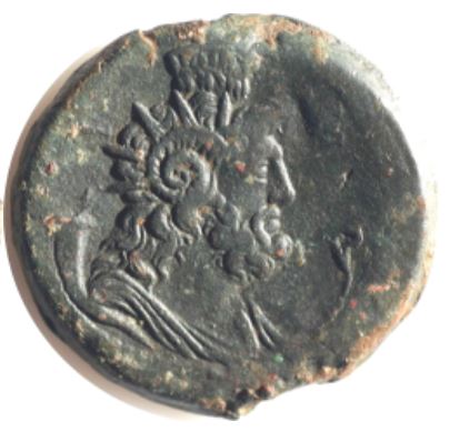 Helios Sarapis Hadrien 120-21 Alexandrie RPC III, 5285