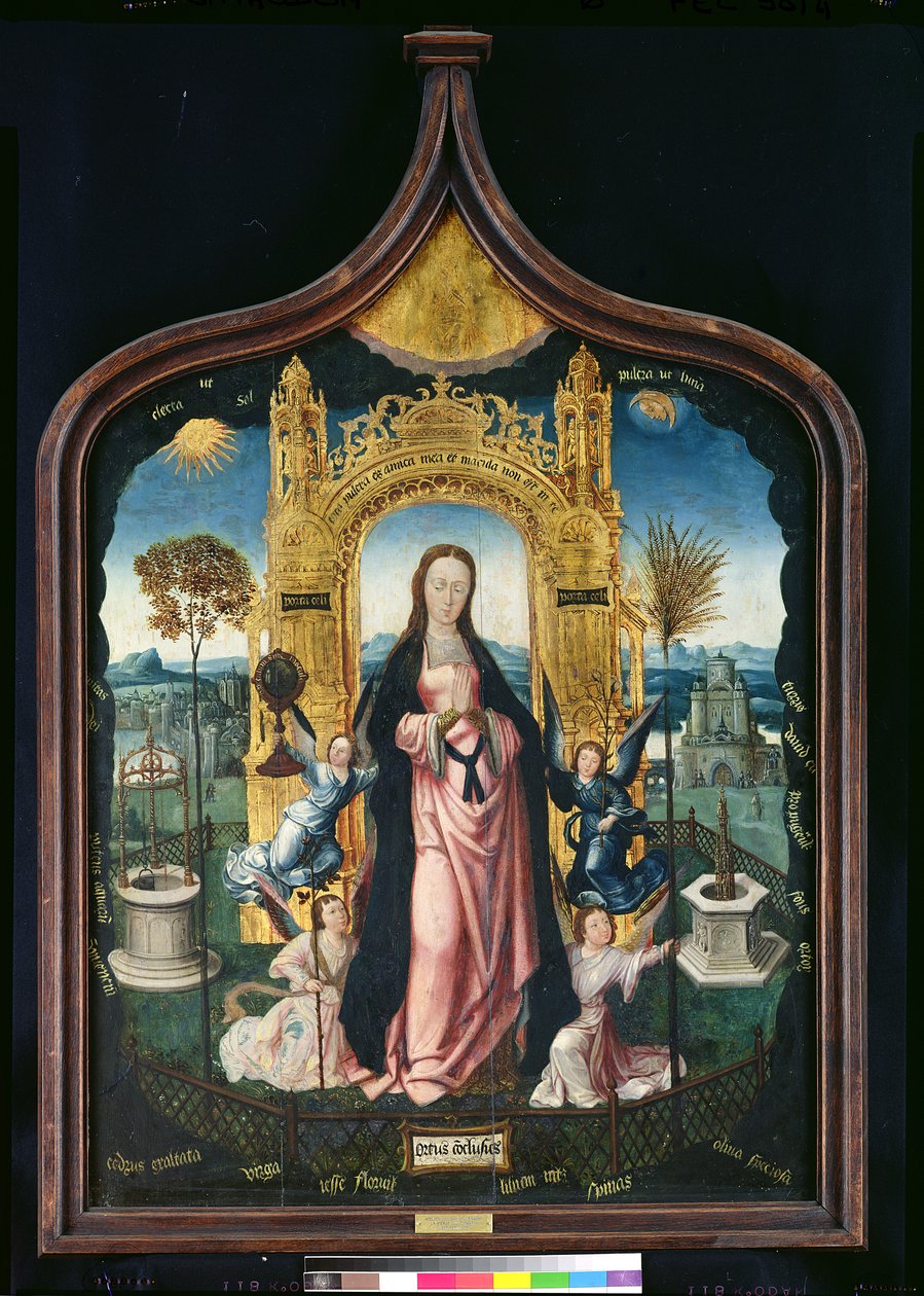 Jean the Elder Bellegambe - The Virgin of the Litanies or The Immaculate Conception - Douai musée de la Chartreuse