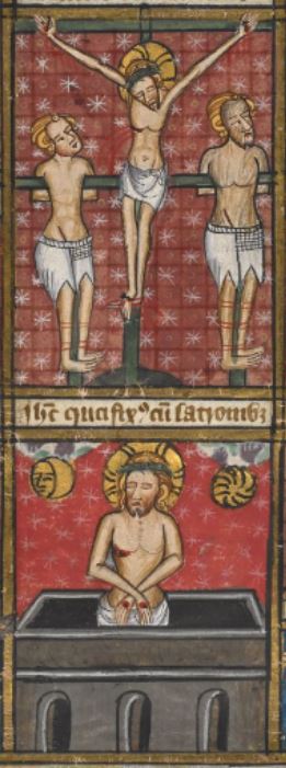 Omne Bonum de James le Palmer, 1360-75, Royal 6 E VI fol 15 detail