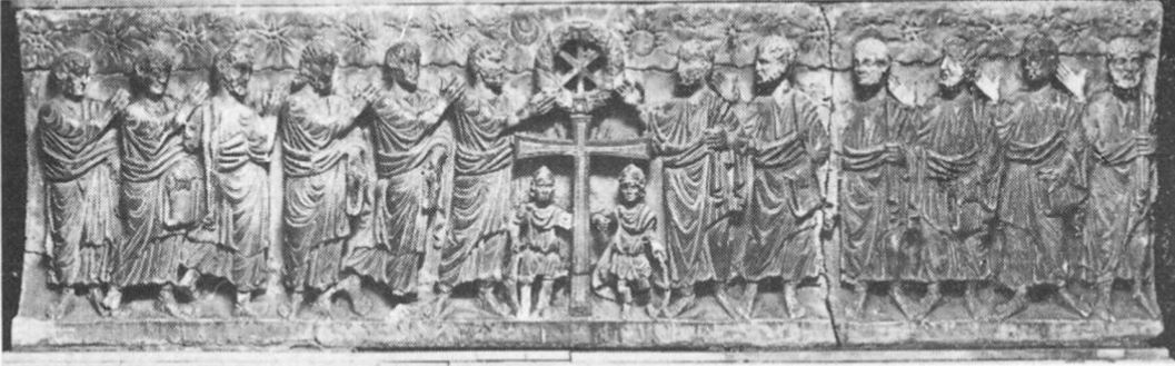 Sarcophage anastasis type de la passion 5eme -Eglise_Notre_Dame_de_Romigier Manosque etat ancien Deustch Archeol Institut 60.1572