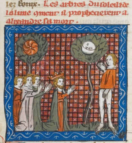 alexandre 1333–40 Royal MS 19 D I, f. 32r
