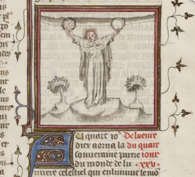 alexandre Maitre de la Mort, Speculum historiale de Vincent de Beauvais trad. Jean de Vignay Paris, 1396, BNF Français 312 f. 28