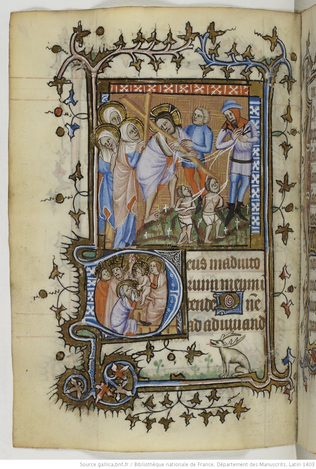 centurion 1380 ca Heures d'Isabeau de Baviere BNF Latin 1403 fol 51v