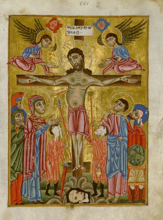 inv Gladzor gospels 1300-07 UCLA Armenian MS. 1 p 561