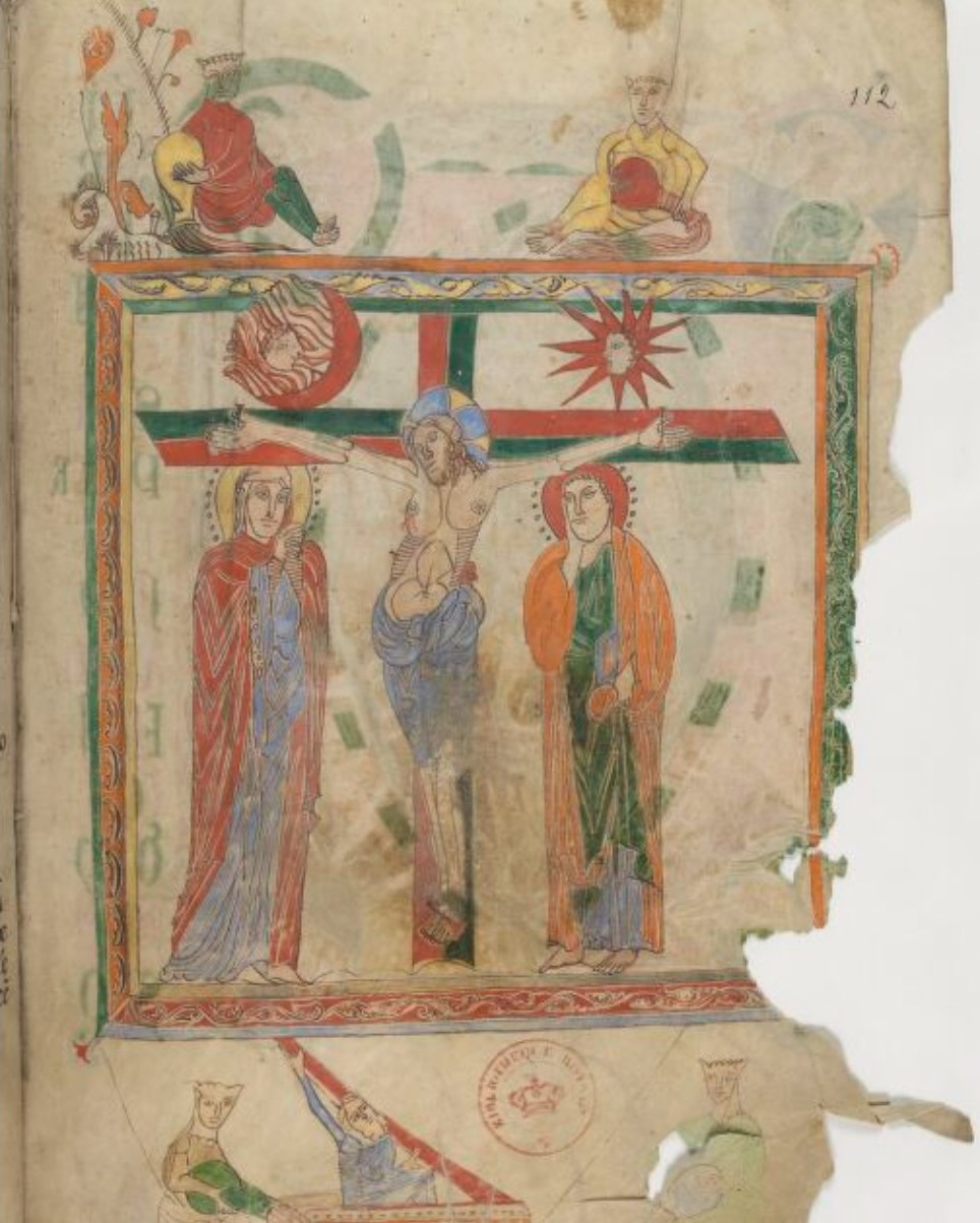 manuscrit 1175-1200 Missel Paris, BnF, Latin 17307 f.112