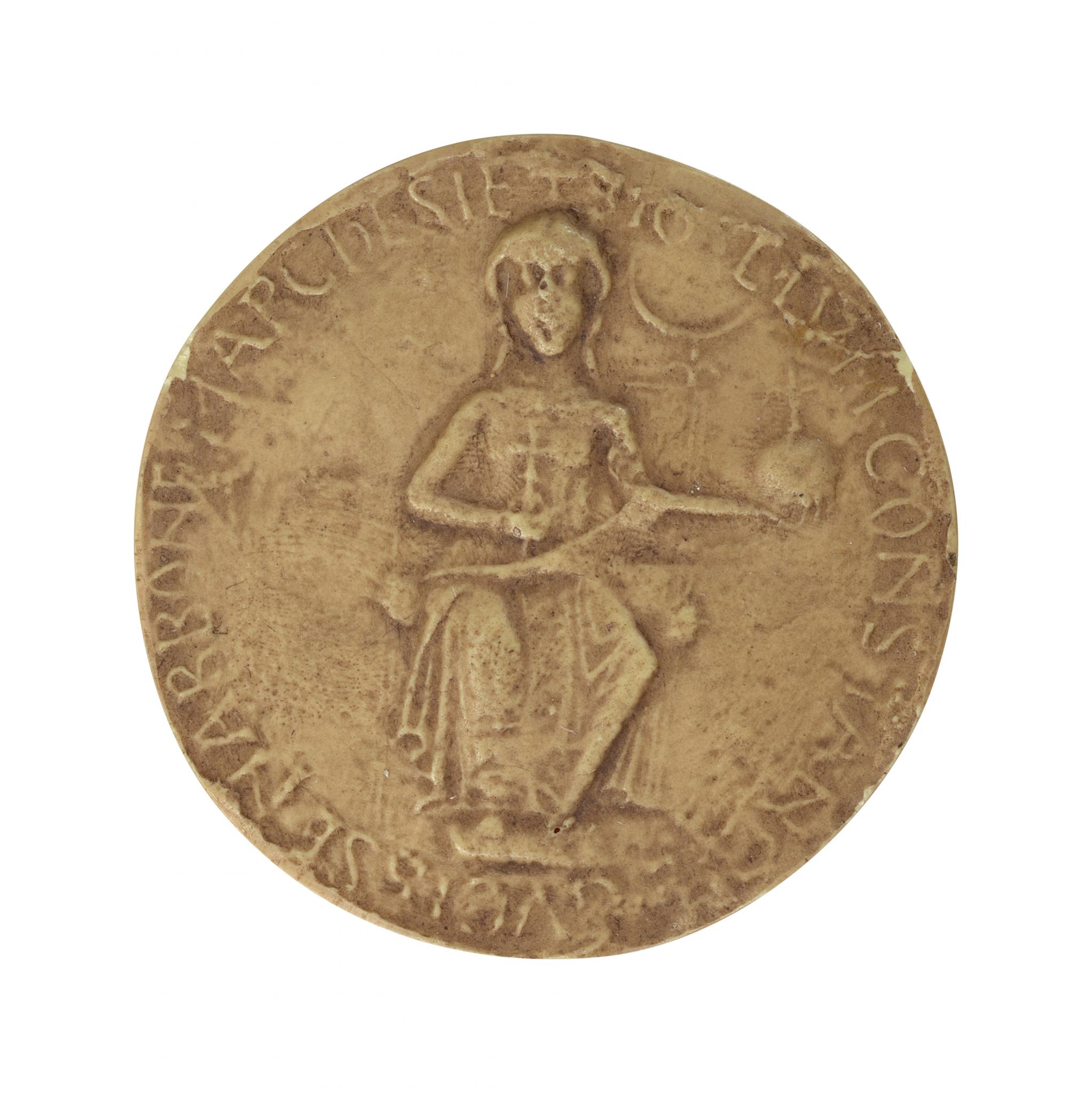 med 1165 ca Sceau Constance de France Archives nationales Paris avers sigilla.org Donation a St Victor de Marseille
