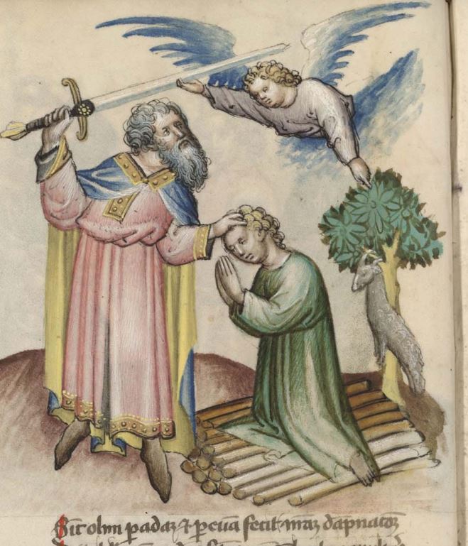 1432 Speculum humanae salvationis, Madrid, Biblioteca Nacional de Espana → Vitr. 25-7 (olim B. 19), fol. 21v