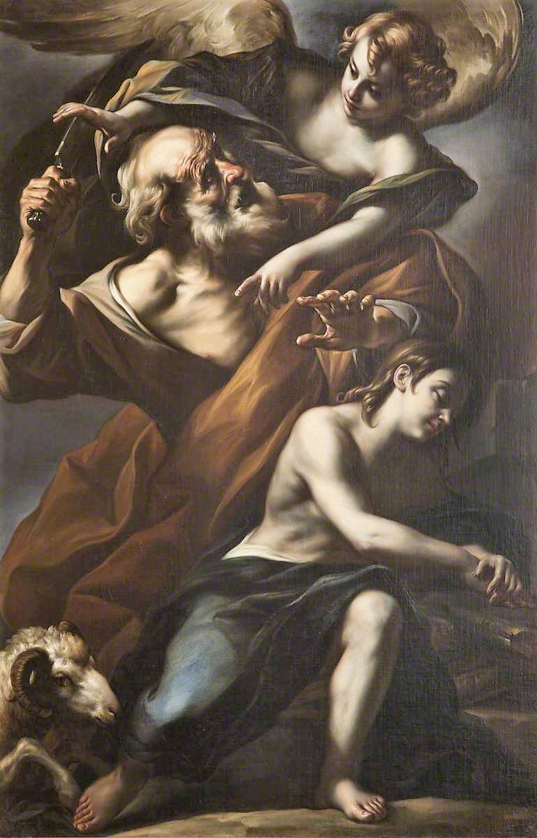 Guercino, 1591-1666; The Sacrifice of Isaac