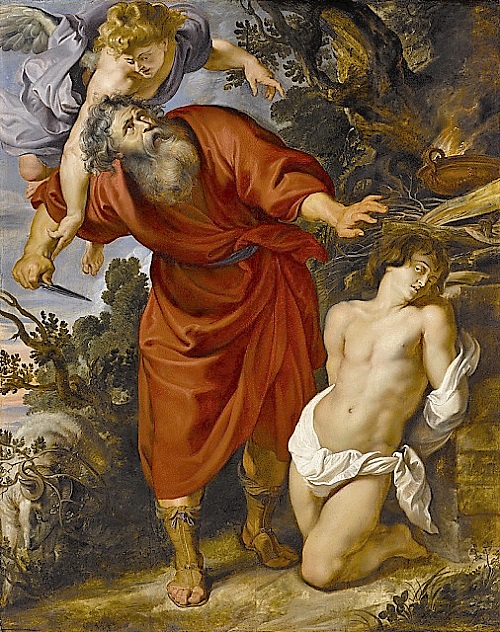 B 1612-13 Rubens-SacrificeOfIsaac Nelson Atkins Museum Kansas City