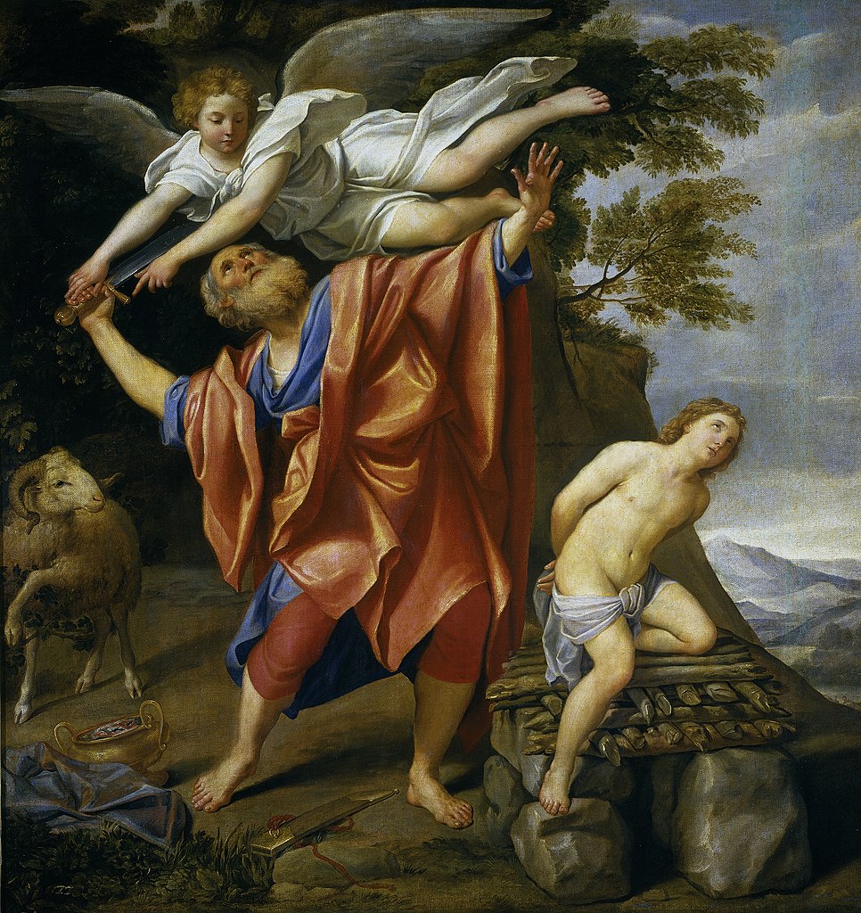 C 1627-28 El_sacrificio_de_Isaac_(Domenichino) Prado